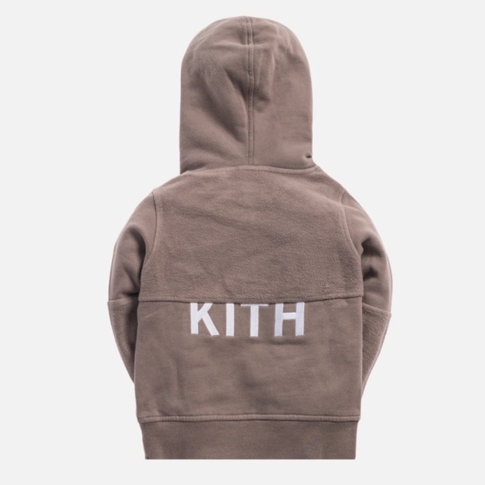 Kith Blocked Williams Hoodie Cinder - Picture 2 of 7